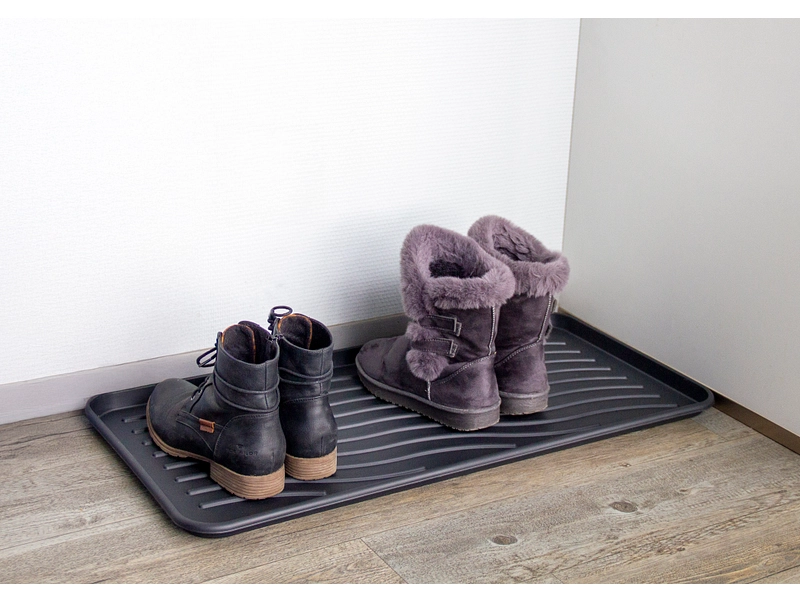 Tablett für Schuhe OSCAR schwarz Tablett für Schuhe OSCAR schwarz