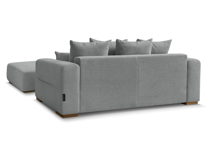 Divano 2 posti con pouf BOBOCHIC SIDONIE