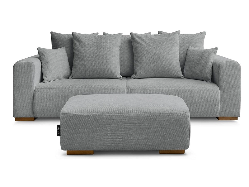3er Sofa mit Hocker BOBOCHIC SIDONIE 3er Sofa mit Hocker BOBOCHIC SIDONIE