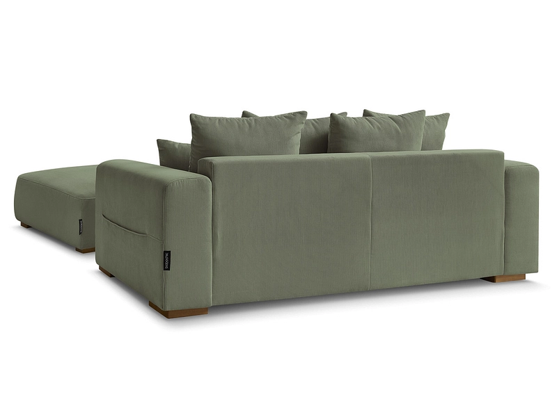 2er Sofa mit Hocker BOBOCHIC SIDONIE 2er Sofa mit Hocker BOBOCHIC SIDONIE