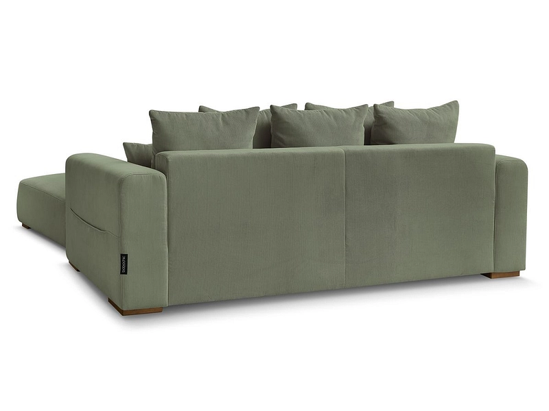 3er Sofa mit Hocker BOBOCHIC SIDONIE