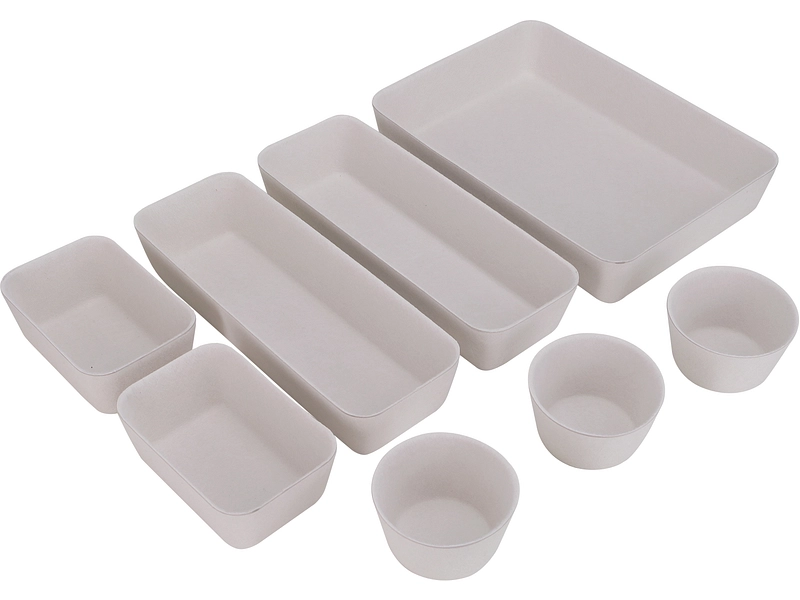 Set Aufbewahrungsboxen JANEL beige