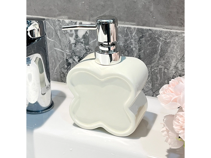 Seifenspender CLOVER weiss