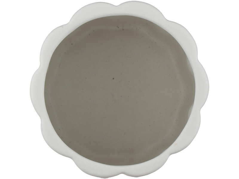 Badezimmerbecher ALIX weiss