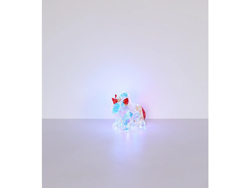 Tischlampe BRONDA durchsichtig