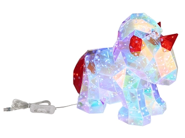 Lampe à poser BRONDA transparent