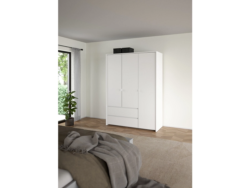 Drehtürenschrank NEXT weiss