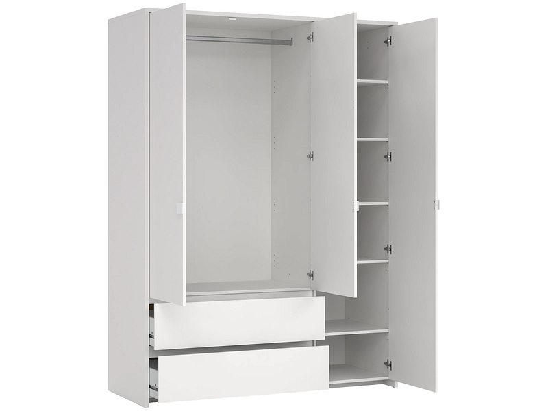 Drehtürenschrank NEXT weiss