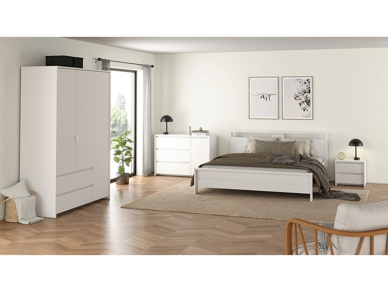 Drehtürenschrank NEXT weiss