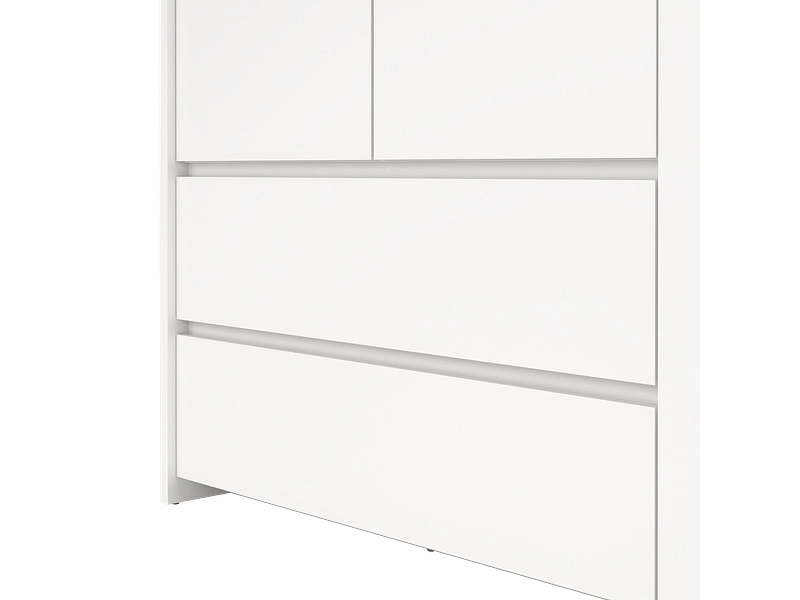 Drehtürenschrank NEXT weiss