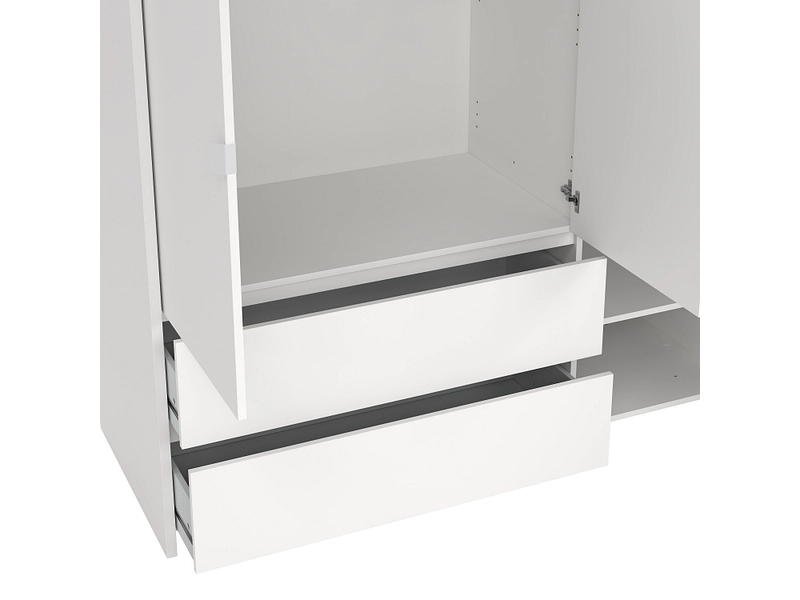 Drehtürenschrank NEXT weiss