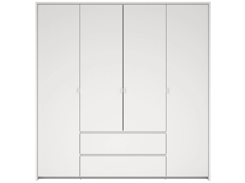 Drehtürenschrank NEXT weiss