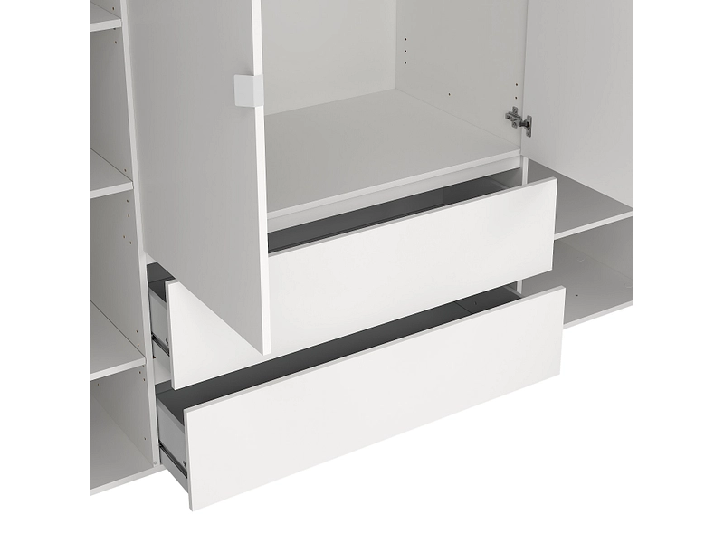Drehtürenschrank NEXT weiss