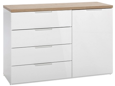 Kommode MUNDI 1 Tür 4 Schubladen