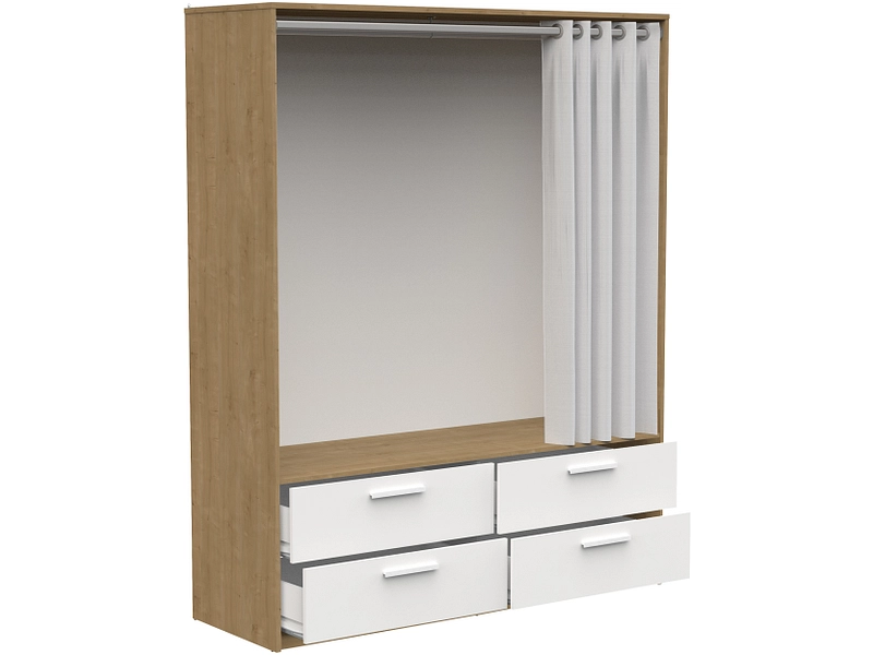Begehbarer Kleiderschrank MARBELLA eiche Begehbarer Kleiderschrank MARBELLA eiche