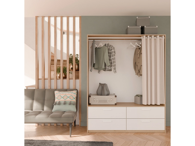 Begehbarer Kleiderschrank MARBELLA eiche Begehbarer Kleiderschrank MARBELLA eiche