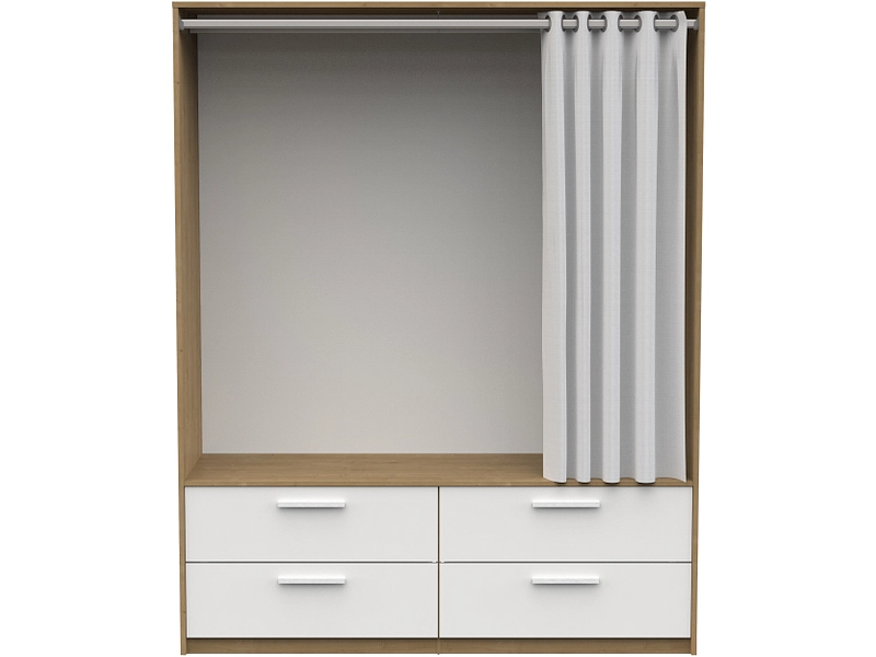 Begehbarer Kleiderschrank MARBELLA eiche Begehbarer Kleiderschrank MARBELLA eiche