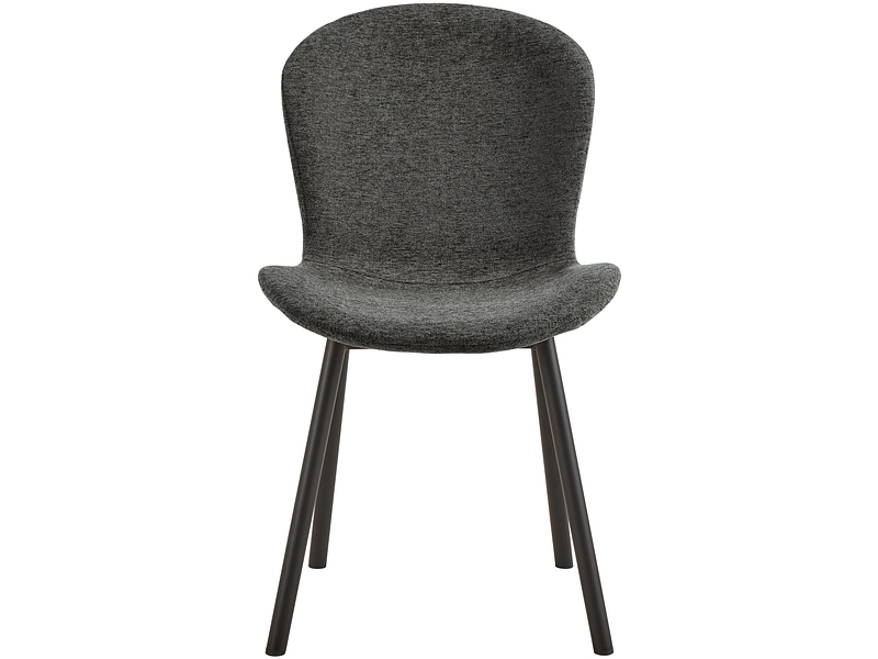 Sedia ESRA poliestere grigio scuro