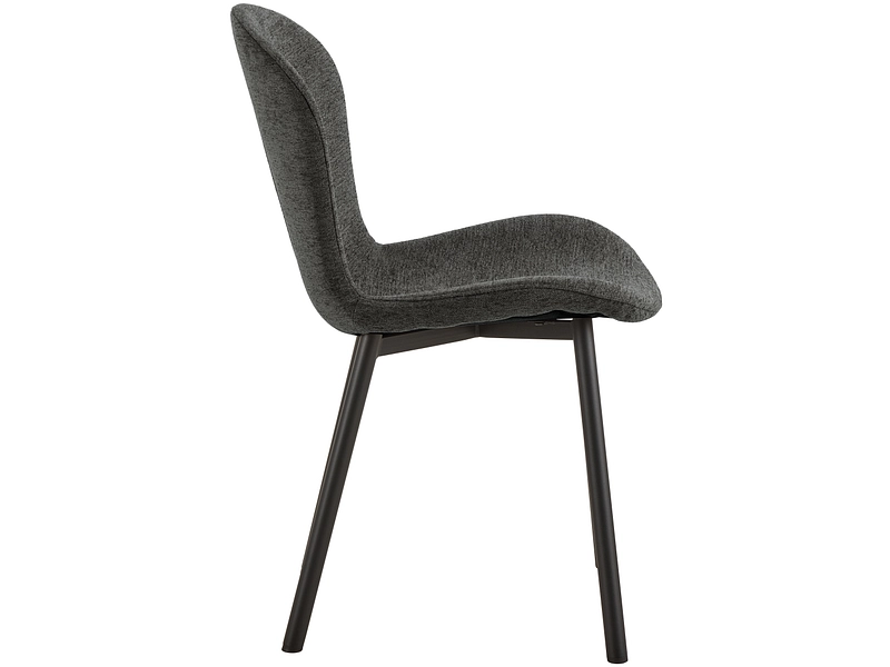 Sedia ESRA poliestere grigio scuro