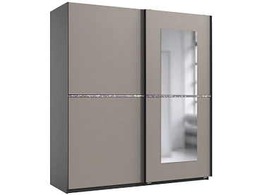 Schwebetürenschrank LAS VEGAS grafit