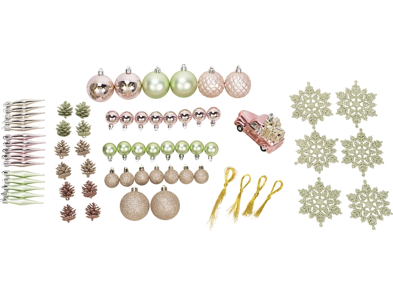 Set 65 palle di Natale NOËLBOX Set 65 palle di Natale NOËLBOX