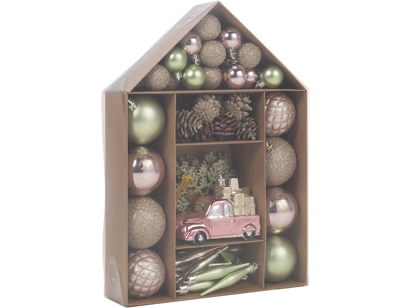 Set 65 palle di Natale NOËLBOX Set 65 palle di Natale NOËLBOX