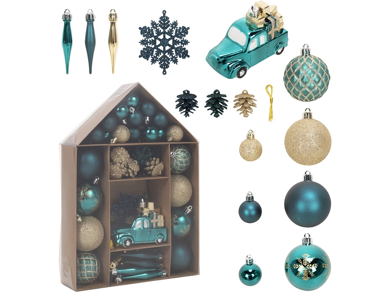 Set 65 Weihnachtskugeln NOËLBOX Set 65 Weihnachtskugeln NOËLBOX