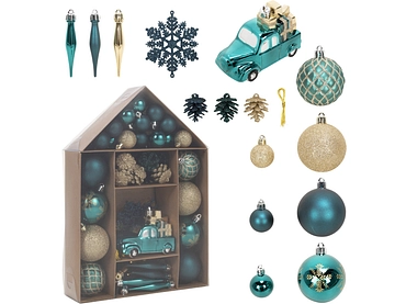 Set 65 Weihnachtskugeln NOËLBOX