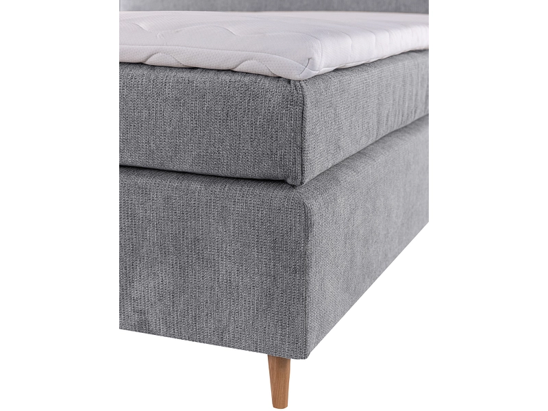 Boxspring LUGANO grigio chiaro