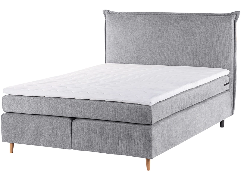 Boxspring LUGANO grigio chiaro