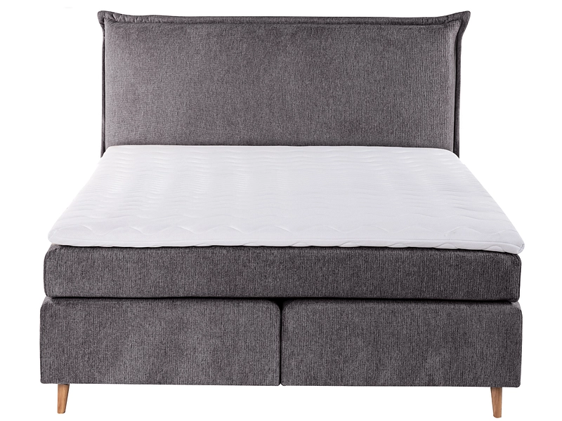 Boxspring LUGANO grigio scuro
