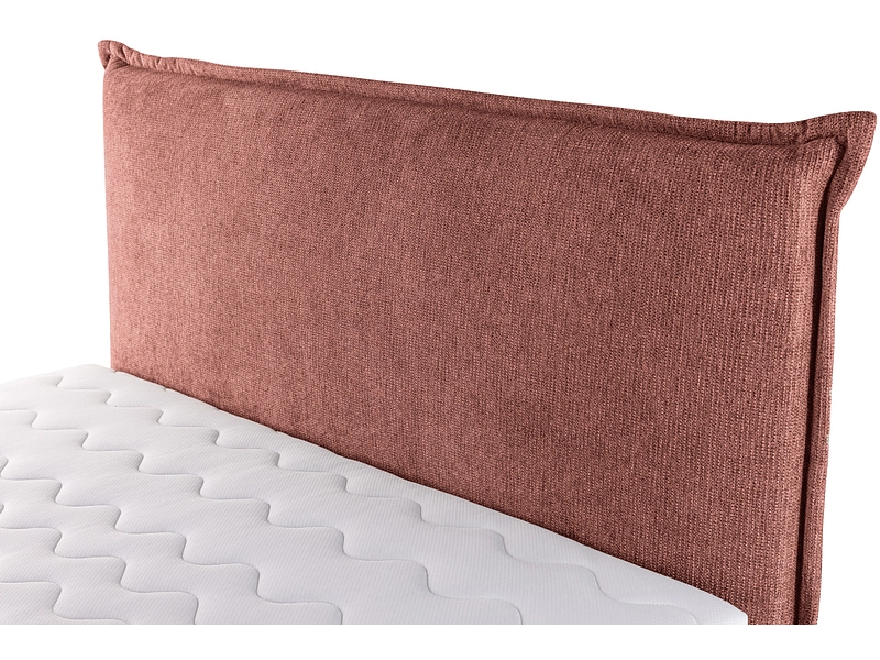 Boxspringbett LUGANO terrakotta