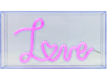 Lampe à poser LED LOVE