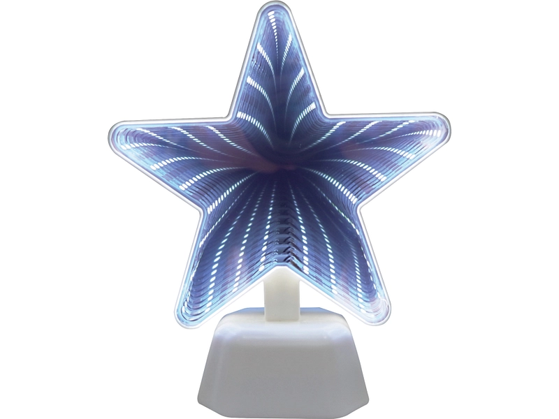 Tischlampe LED STAR 19cm 2W weiss