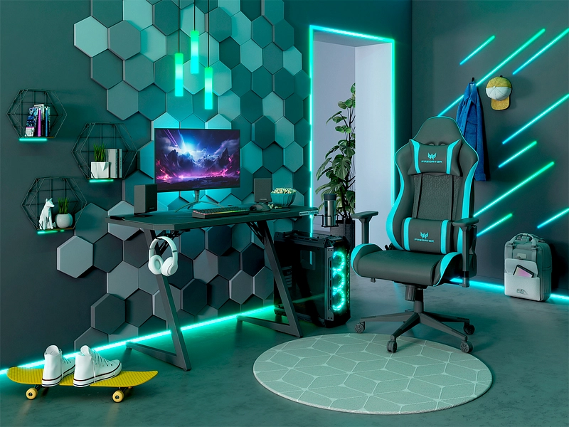 Gaming Schreibtisch PREDATOR ZYON