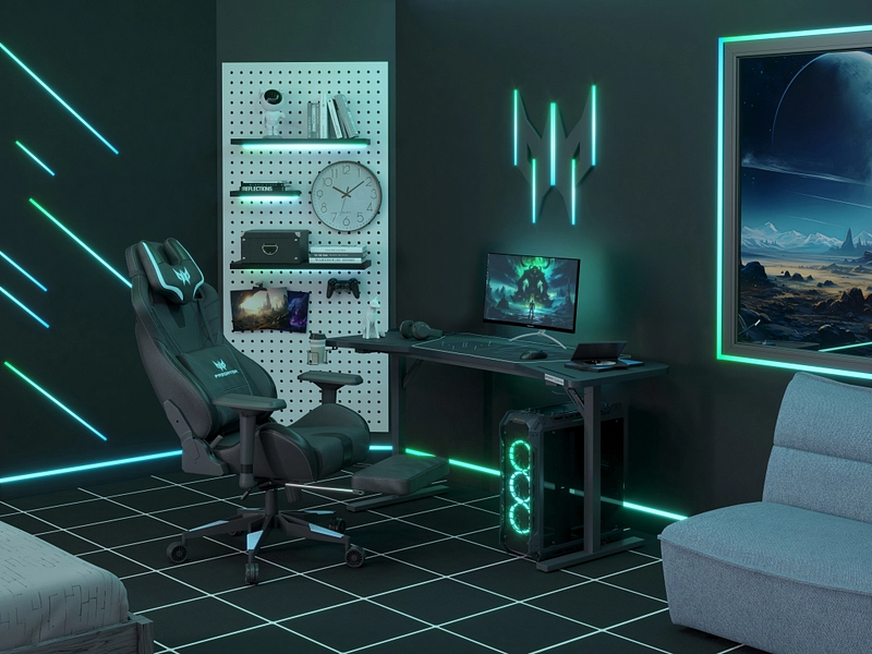 Gaming Schreibtisch PREDATOR PROCYON Gaming Schreibtisch PREDATOR PROCYON