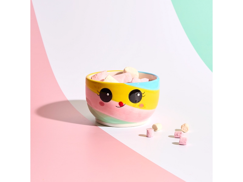 Ciotola KAWAII ceramica multicolore