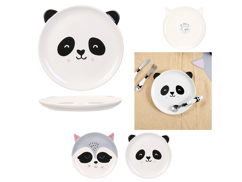 Piatto KAWAII ceramica multicolore Piatto KAWAII ceramica multicolore