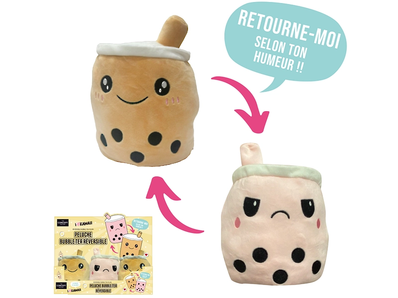 Peluche reversibile KAWAII beige Peluche reversibile KAWAII beige