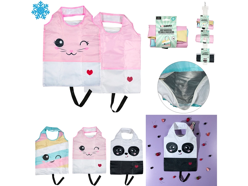 Borsa per la spesa KAWAII multicolore Borsa per la spesa KAWAII multicolore