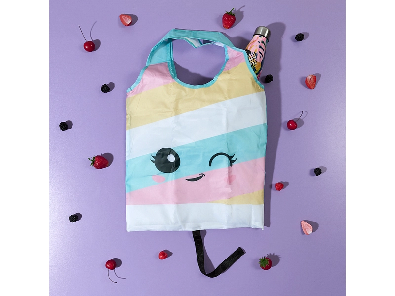 Borsa per la spesa KAWAII multicolore Borsa per la spesa KAWAII multicolore