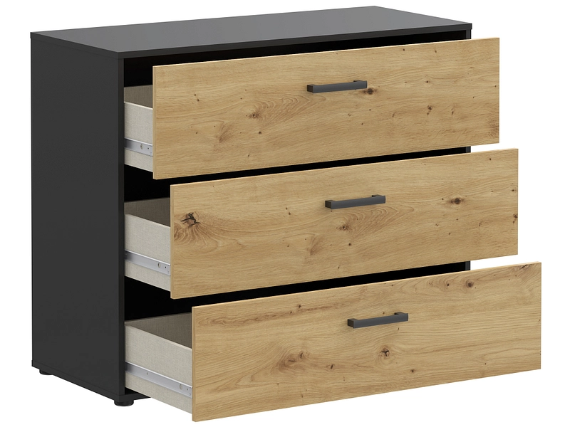 Commode AARAU 3 tiroirs