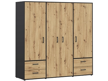 Armoire AARAU chêne artisan