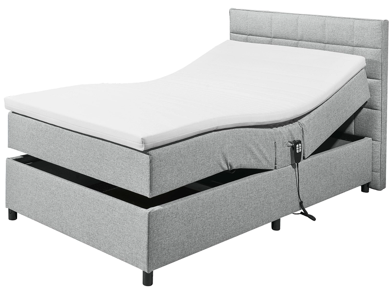 Boxspring électrique MARIBORSKO gris