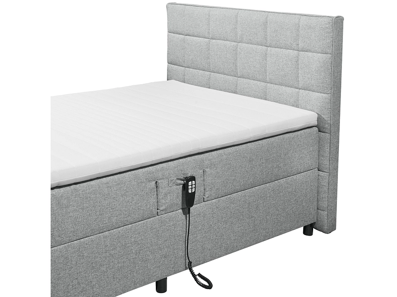 Boxspring électrique MARIBORSKO gris