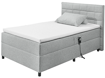 Boxspring électrique MARIBORSKO gris