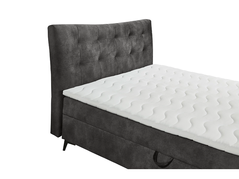 Boxspringbett MELROSE kaffeefarben
