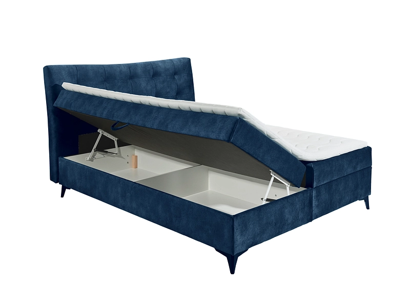 Boxspringbett MELROSE nachtblau