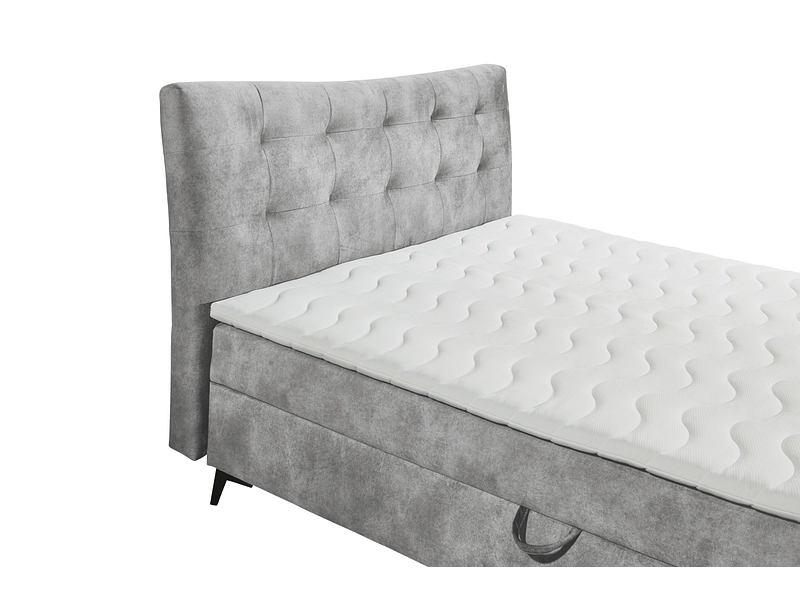Boxspringbett MELROSE grau