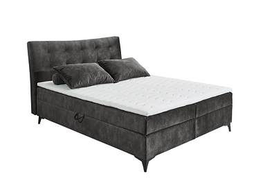 Boxspringbett MELROSE kaffeefarben